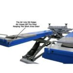 Atlas 12AWFSL Alignment Scissor Lift and RJ-6 Rolling Jack Combo - Image 14