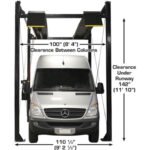 Atlas Garage PRO7000ST 7,000 lb Super Tall 4-Post Lift - Image 3