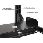 Atlas ALI Certified APEX 8 4 Post Lift + RJ35 Sliding Jacks Combo - Image 12