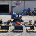 TERROR XI Mini Excavator Digger 13.5hp Gas B&S EPA Engine with 14 Attachments - Image 2