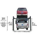Atlas PRO9000 4 Post Lift + RJ35 Sliding Jacks Combo - Image 5